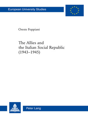 cover image of The Allies and the Italian Social Republic (1943-1945)
